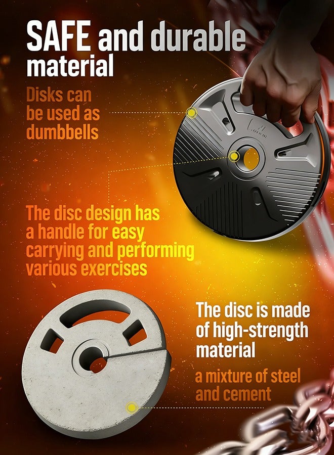 الحلم دمبل قابل للتعديل 40 كجم مجموعة وزن مجانية مع موصل 4 في 1 مجموعة دمبل تستخدم كأجراس رفع الأثقال وحامل رفع وتمارين اللياقة البدنية للمنزل وصالة الألعاب الرياضية المناسبة للرجال/النساء - Image 5